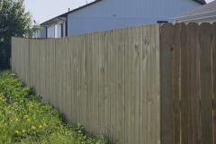 New Wood Fencing