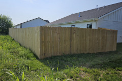 New Wood Fencing