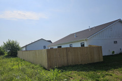 New Wood Fencing